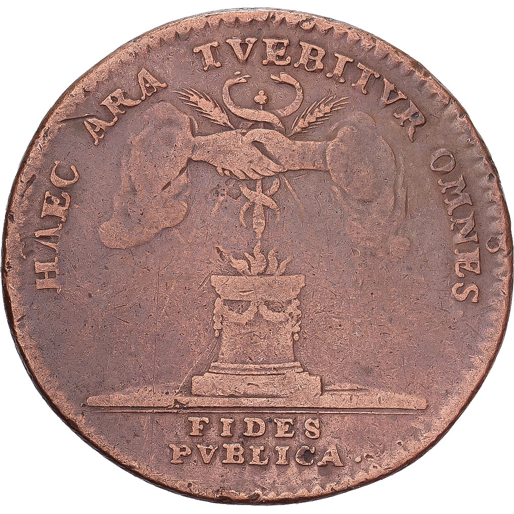 Países Baixos Austríacos, Token, François II, Inauguration du nouveau règne