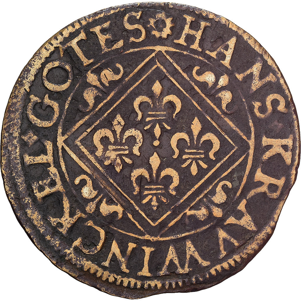 Frankrijk, Token, Jeton de Compte à la nef, Tin, Hans Krauwinckel, ZF