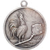 France, Medal, Bataille de Verdun, 1916, Silvered bronze, Fleury Thiaumont