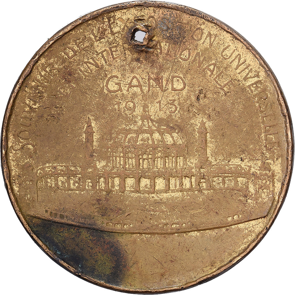 België, Medaille, Exposition Universelle et Internationale de Gand, 1913