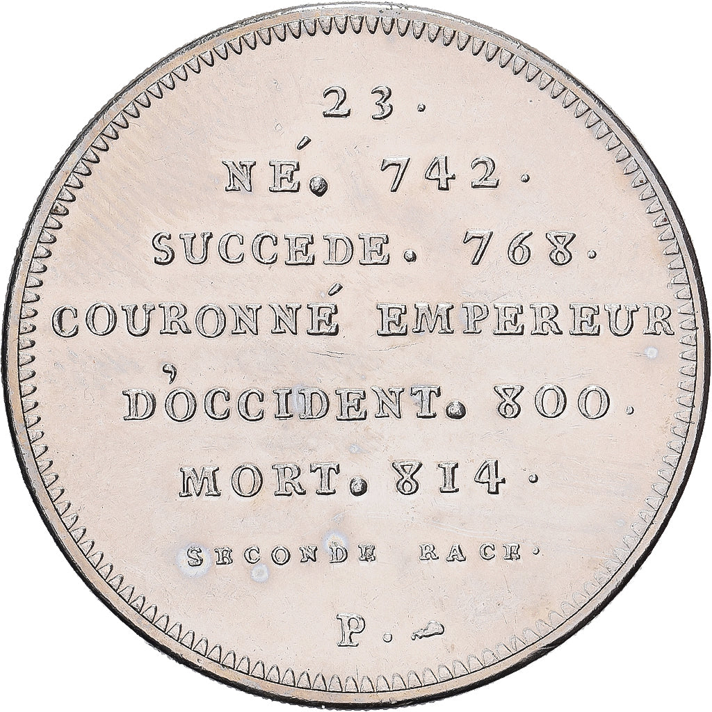 France, Medal, Roi de France, Charlemagne, Copper-nickel, MS(63)