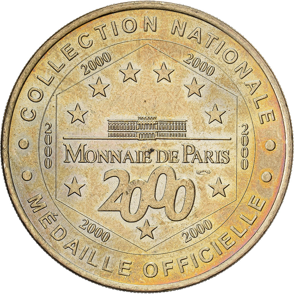 Frankrijk, Token, Fontevraud - Abbaye Royale n°1, 2000, Copper-nickel