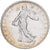 France, Franc, Semeuse, 1918, Paris, Silver, AU(55-58), Gadoury:467, KM:844.1