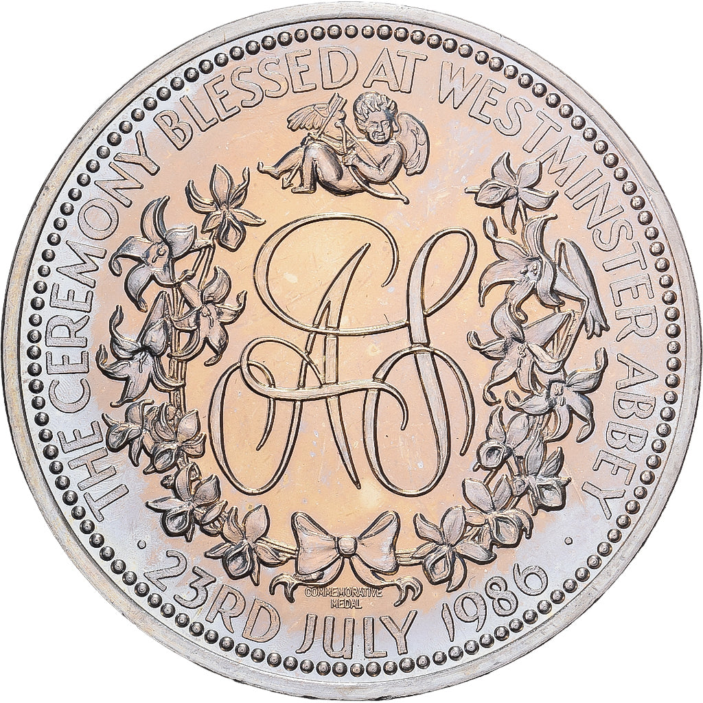 Verenigd Koninkrijk, Medaille, Mariage de Sarah Ferguson et d’Andrew d’York