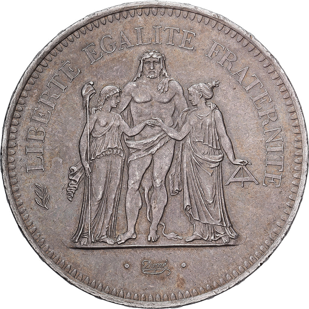 Francia, 50 Francs, Hercule, 1977, Paris, Argento, SPL-, Gadoury:882, KM:941.1