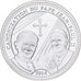 Francia, medalla, Canonisation de Jean Paul II, 2014, Plata, Prueba, FDC