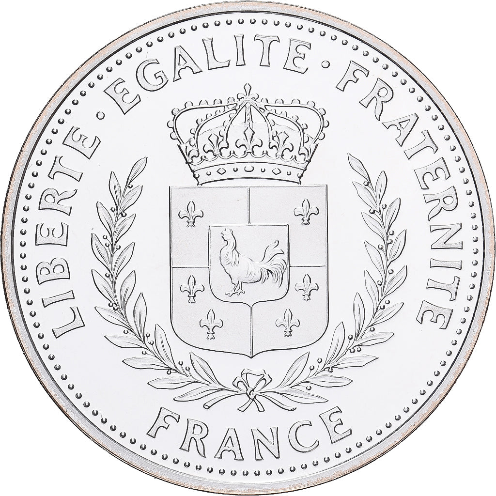Francia, medalla, Ile-de-France, Plata, Prueba, FDC