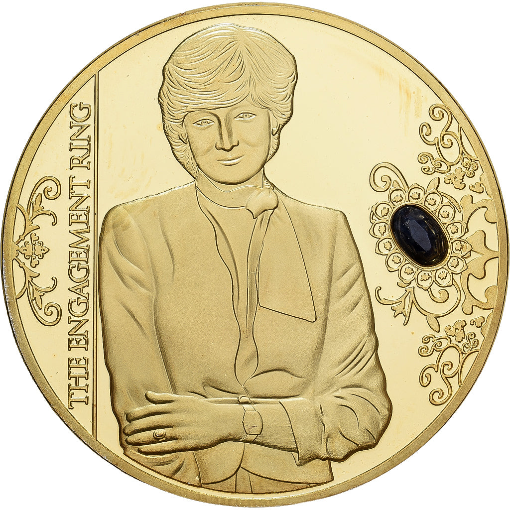Verenigd Koninkrijk, Medaille, La Princesse Diana, The Engagement Ring