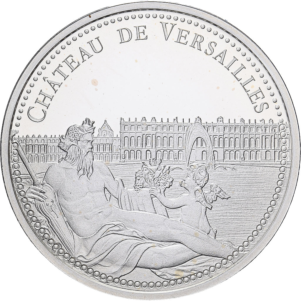 França, medalha, Le Château de Versailles, Prata, MS(65-70)