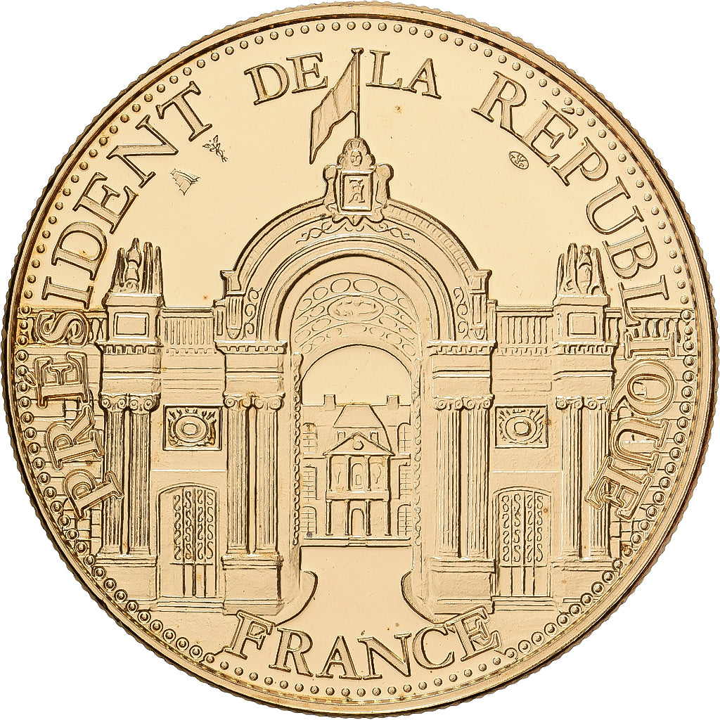 Francia, medaglia, François Hollande, Président de la République, 2012