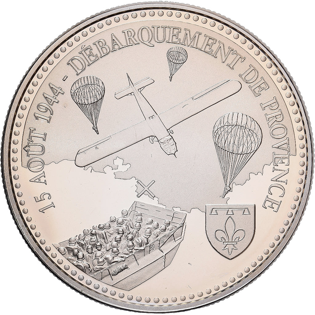 Francia, medaglia, Seconde Guerre Mondiale, Débarquement de Provence