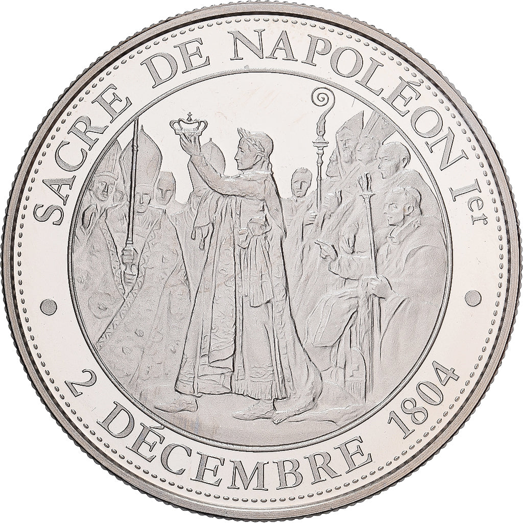 Francia, medaglia, Le sacre de Napoléon Ier par Pie VII, Rame-nichel, SPL+