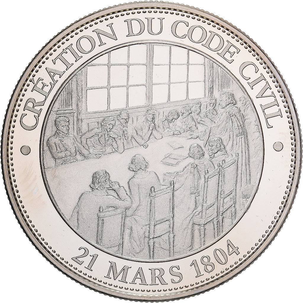 France, Médaille, Napoléon Ier, Code Civil (1804), Cupro-nickel, SPL+