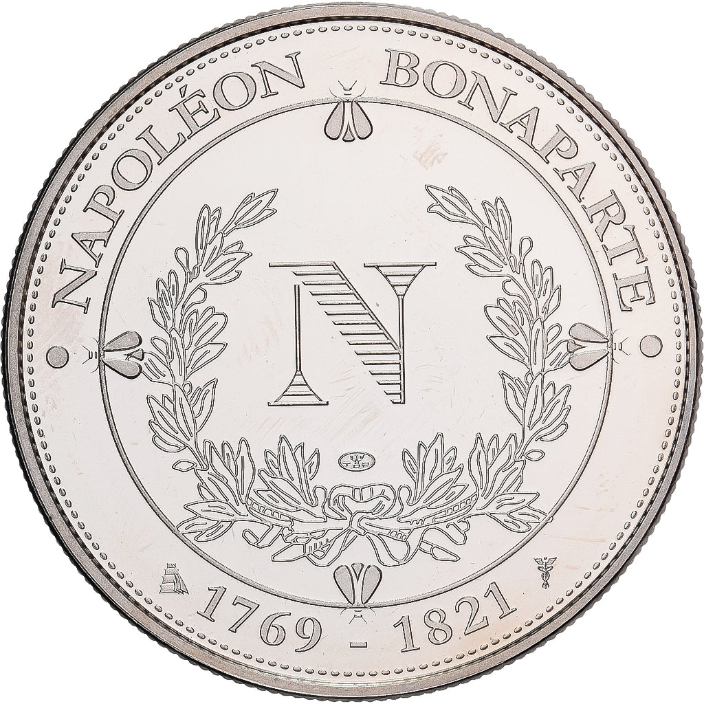 Francia, medaglia, Napoléon Bonaparte, Bataille d'Arcole (1796), Rame-nichel