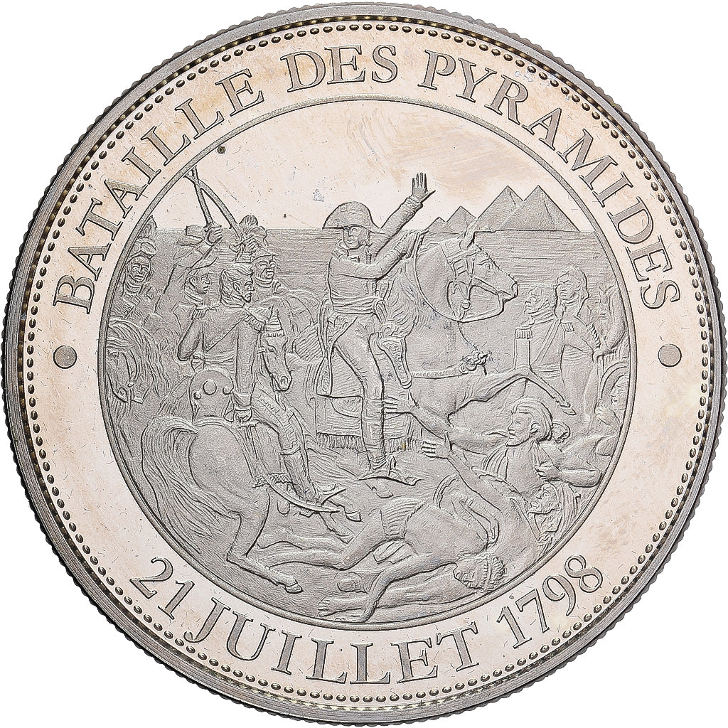 Francia, medaglia, Napoléon Bonaparte, Bataille des Pyramides(1798)