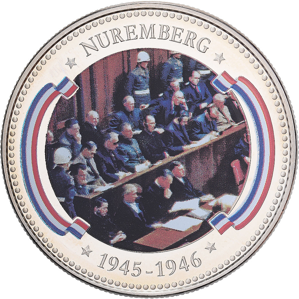 Francia, medaglia, Seconde Guerre Mondiale, Le Procès de Nuremberg