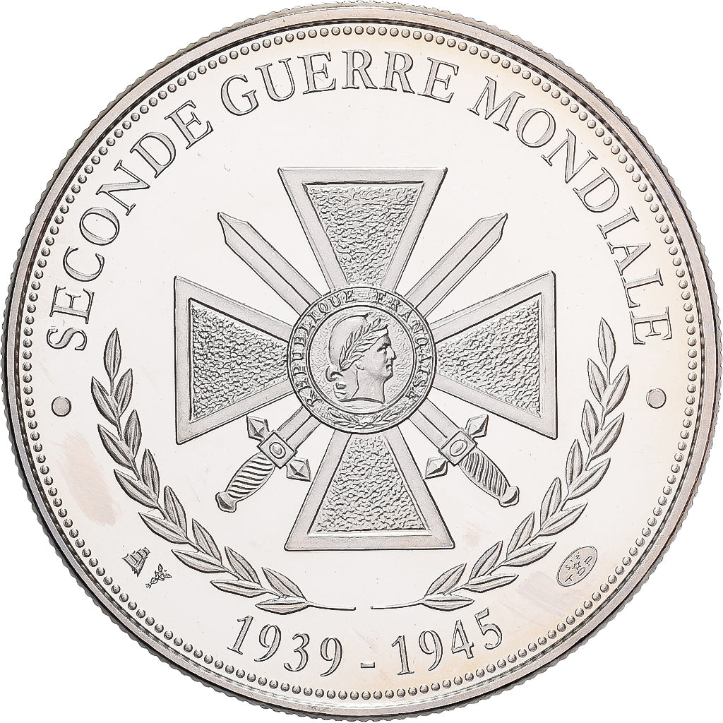 Francia, medaglia, Seconde Guerre Mondiale, Le Procès de Nuremberg