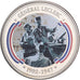 Francia, medaglia, Général Leclerc, Rame-nichel, FDC