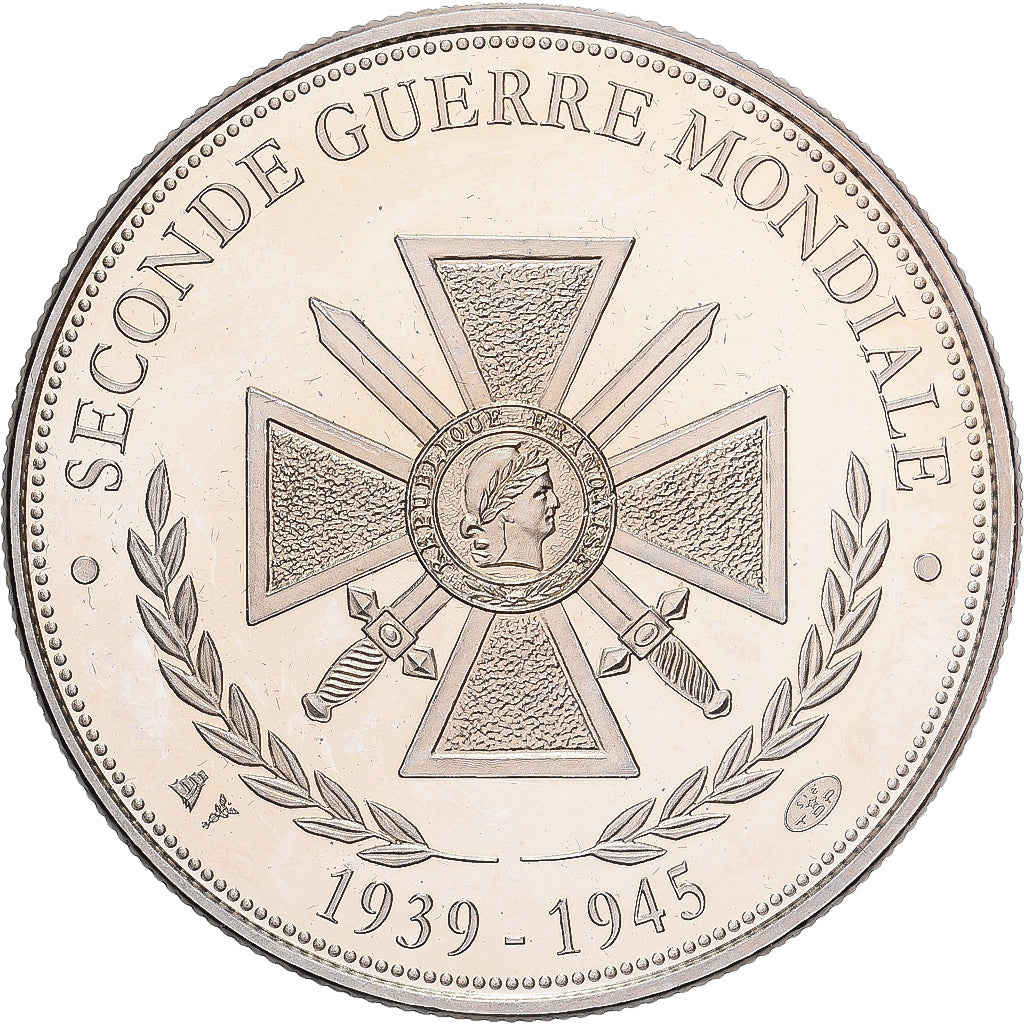 Francia, medaglia, Seconde Guerre Mondiale, Pearl Harbor, Rame-nichel, FDC