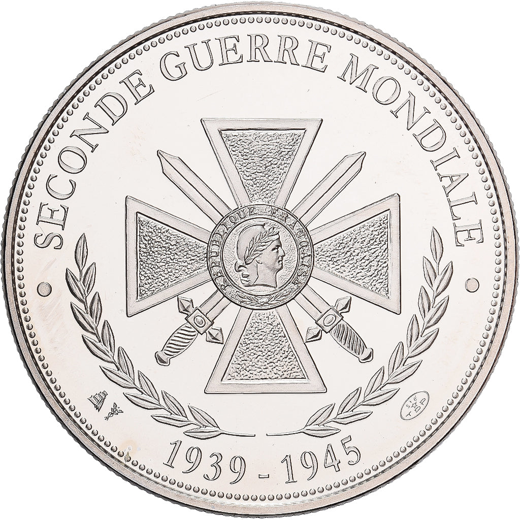 Francia, medaglia, Seconde Guerre Mondiale, Victoire du 8 Mai 1945, Rame-nichel