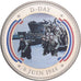 Francia, medaglia, Bataille de Normandie - DDAY, Rame-nichel, FDC