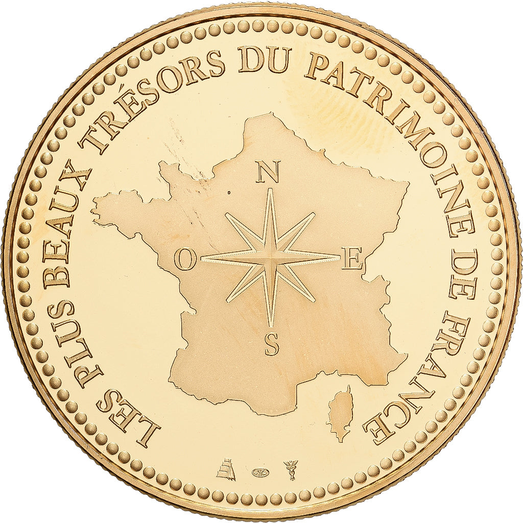 Francia, medaglia, Paris - La Tour Eiffel, Doratura in rame-nichel, SPL