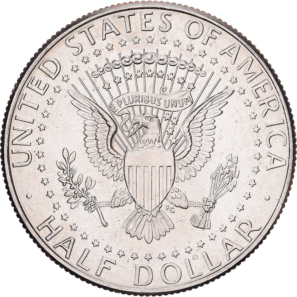 Verenigde Staten, Half Dollar, 2017, Denver, John F. Kennedy, Copper-Nickel Clad