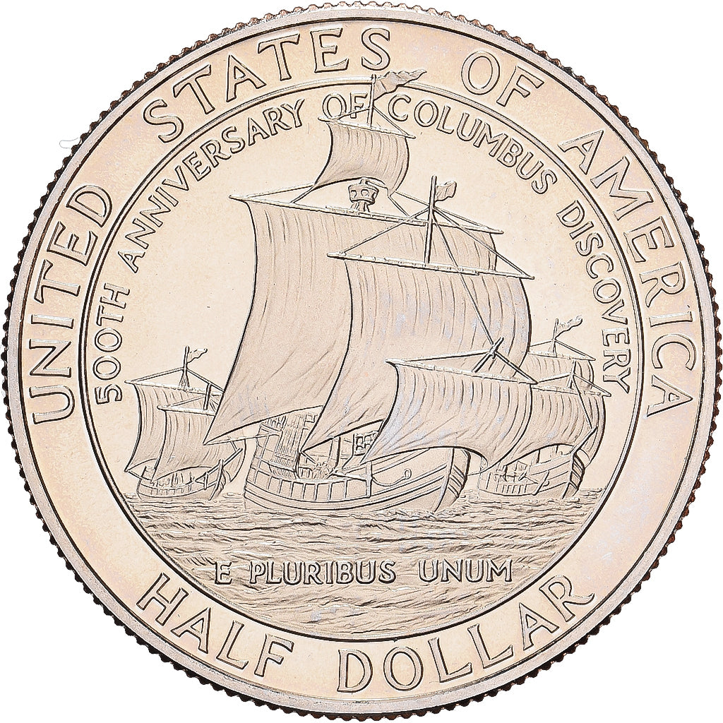 United States, Half Dollar, 1992, U.S. Mint, Proof, Copper-Nickel Clad Copper