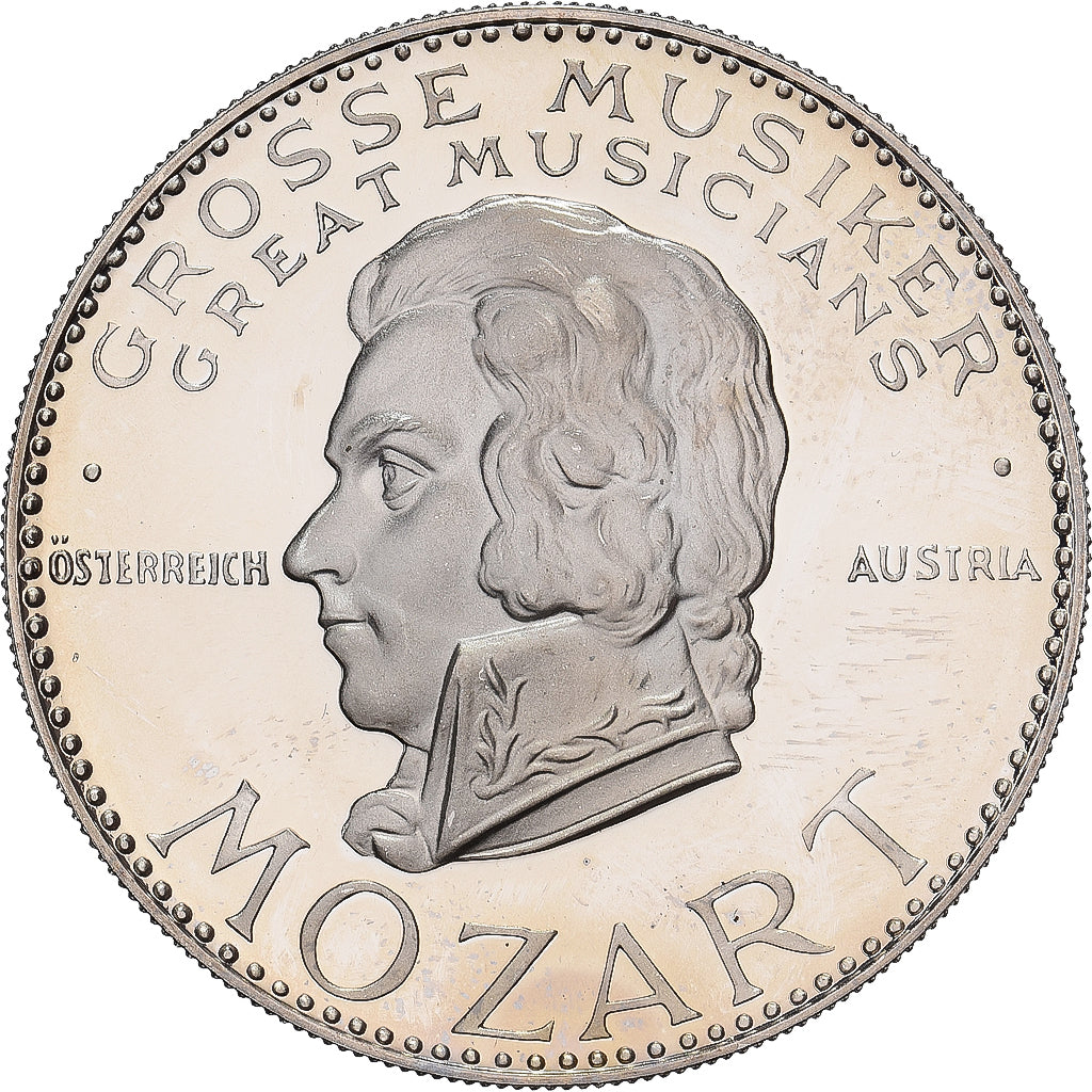 Austria, medaglia, Mozart, Rame-nichel, SPL