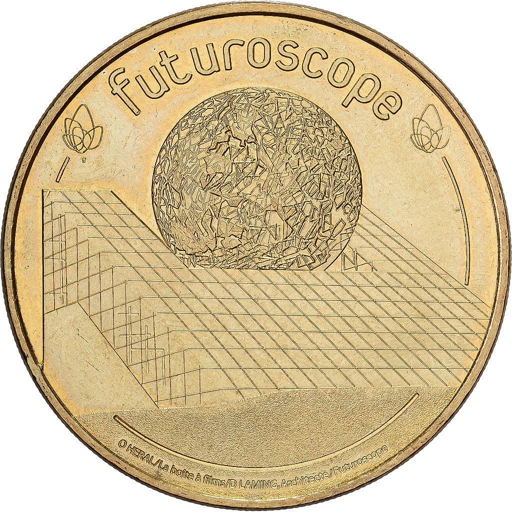 France, Jeton, Jaunay-Clan - Futuroscope, 2016, Cupro-nickel Aluminium, SPL, MDP