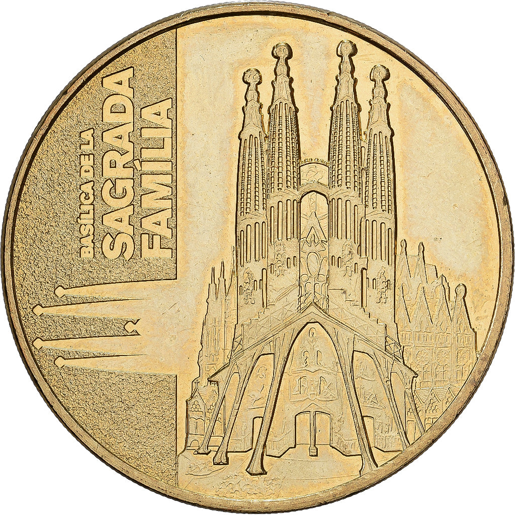 Francia, ficha, Sagrada Familia, 2016, Rame-nichel-alluminio, MDP, SPL