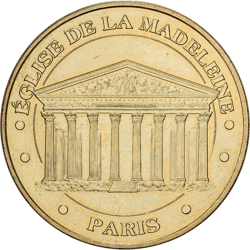 France, Token, 75/ Paris - Eglise de La Madeleine, 2017, Copper-nickel