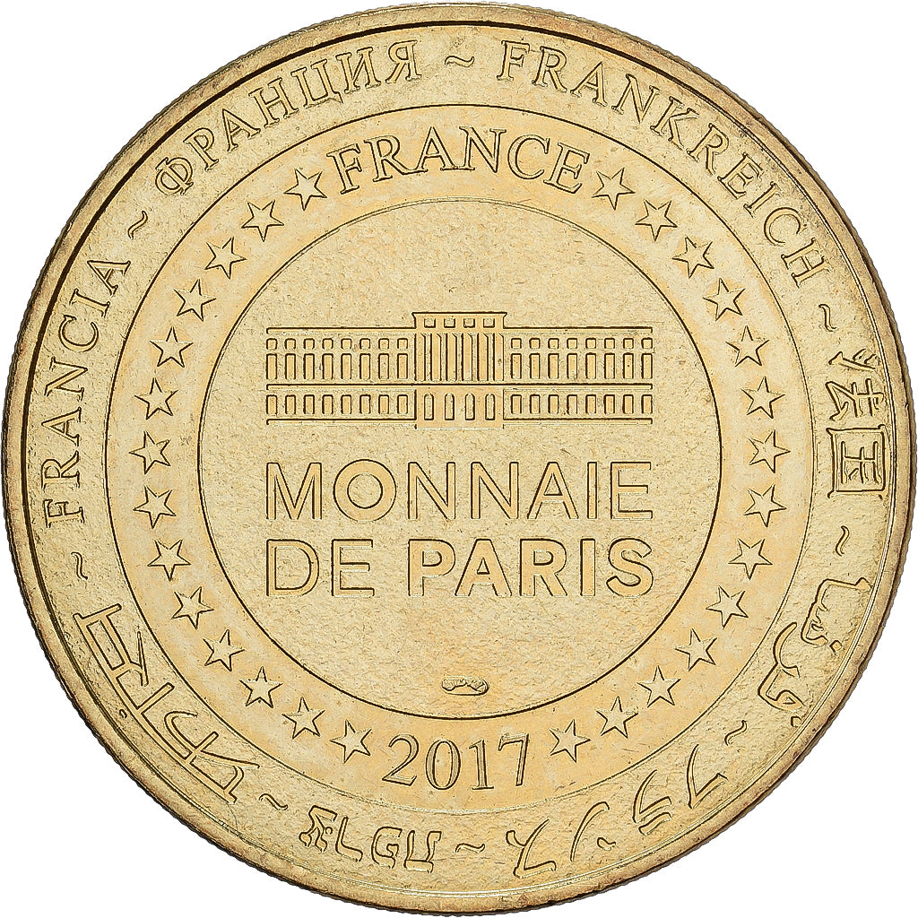 France, Token, 75/ Paris - Eglise de La Madeleine, 2017, Copper-nickel