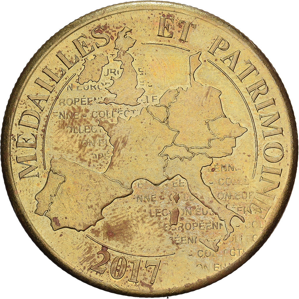 Francia, ficha, Château de Vaux-le-Vicomte, 2017, Rame-nichel-alluminio