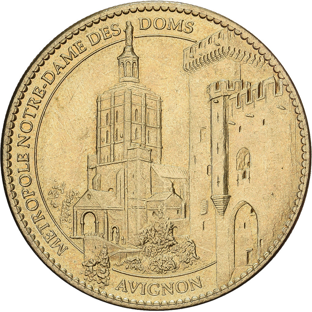 Frankrijk, Token, Avignon - Cathédrale Notre Dame des Doms, 2012, Copper-nickel