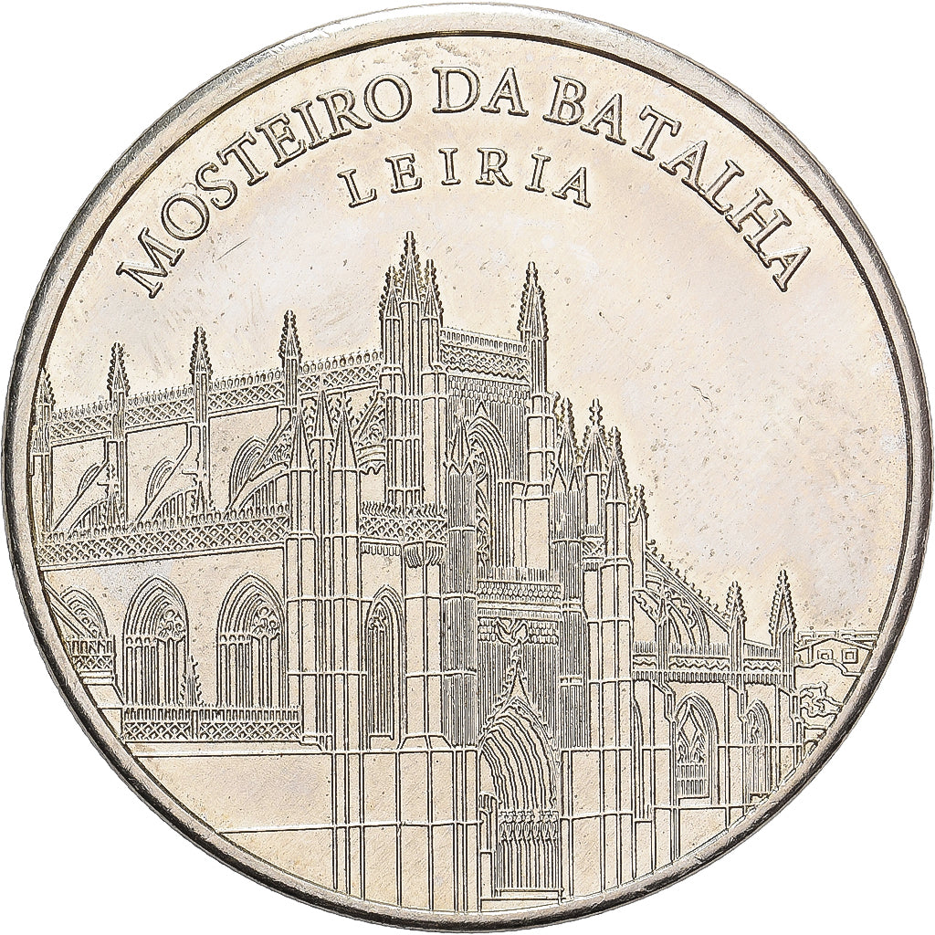 Portogallo, ficha, Mosteiro Da Batalha, Leiria, Rame-nichel-alluminio, SPL-