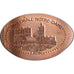 France, Elongated Coin, Cathédrale Notre Dame de Laon, Copper, AU(55-58)