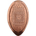 United Kingdom, Elongated Coin, BIG BEN, Copper, AU(55-58)