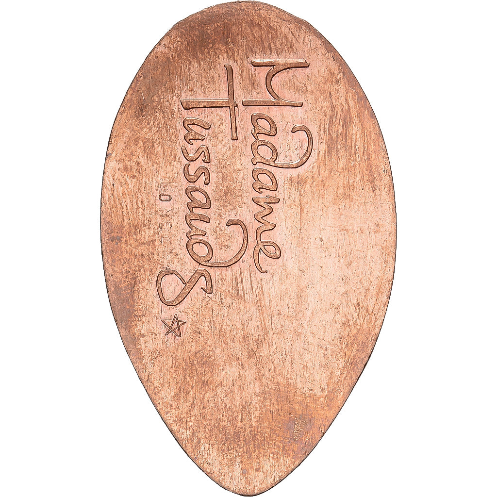 United Kingdom, Elongated Coin, BIG BEN, Copper, AU(55-58)