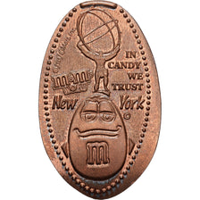Stati Uniti, Elongated Coin, M&M'S, New-York, Rame, SPL-