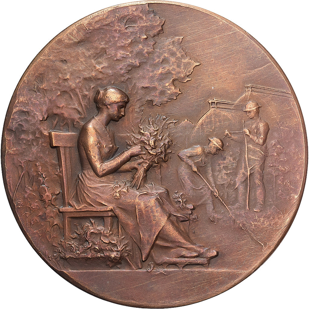 Francia, medaglia, Société d'Horticulture et des Jardins Ouvriers du Nord