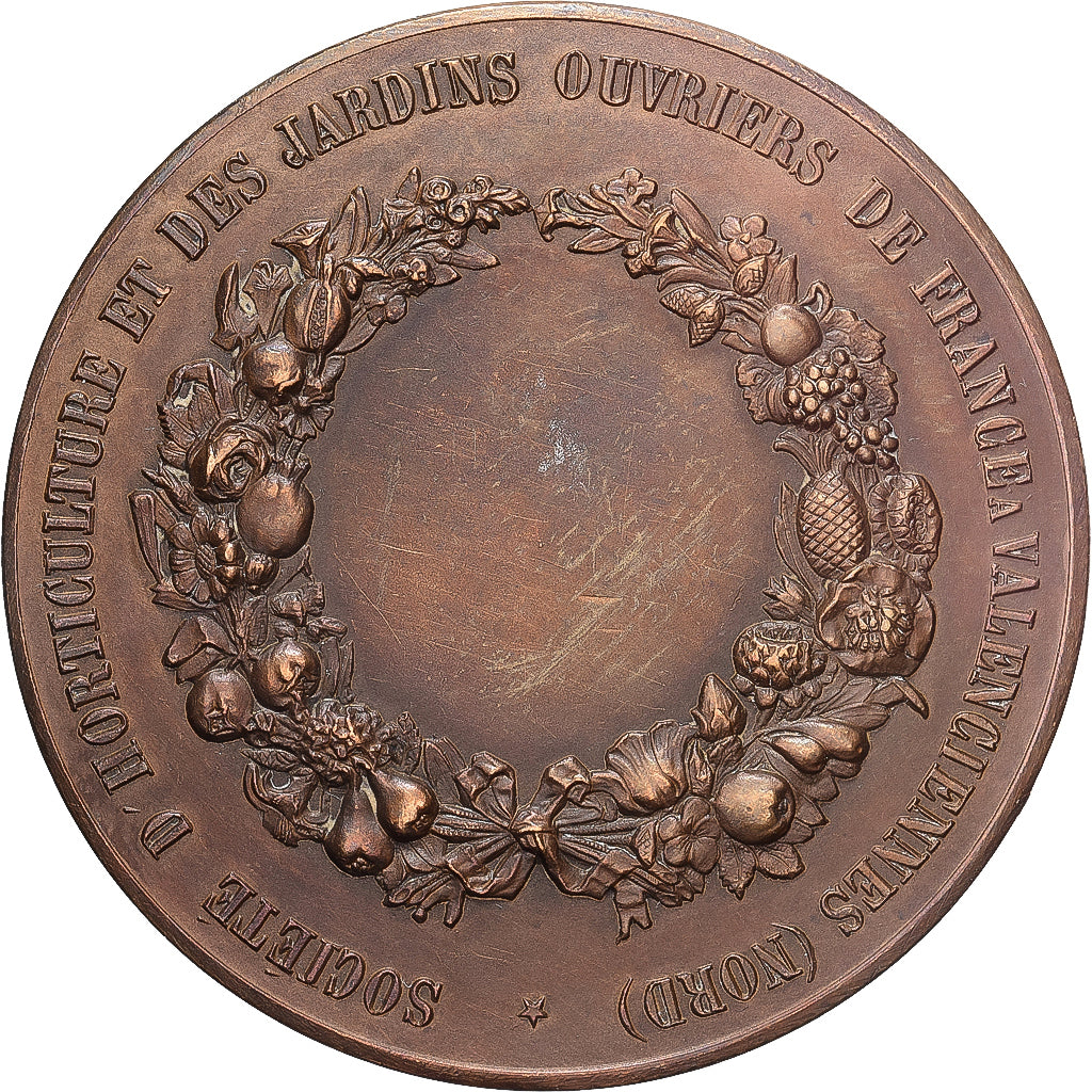 Francia, medaglia, Société d'Horticulture et des Jardins Ouvriers du Nord