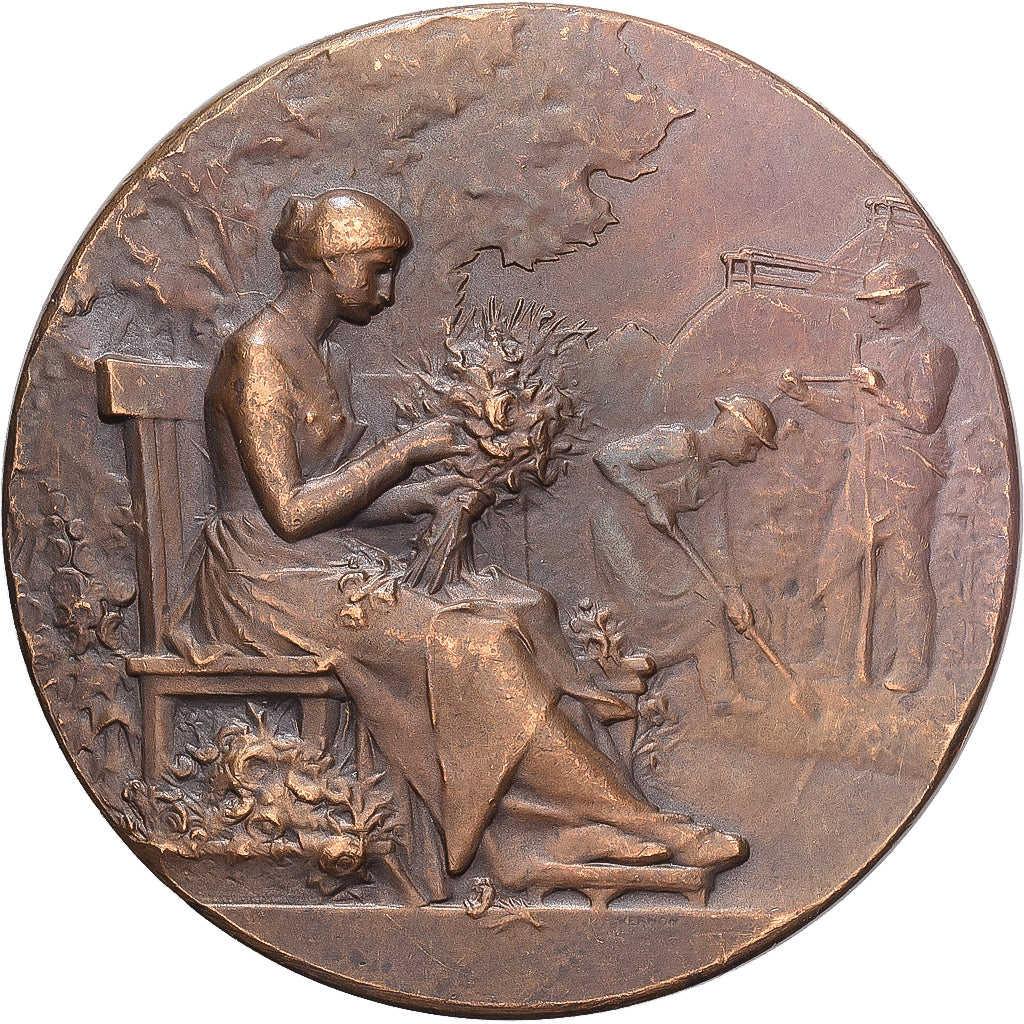 Francia, medaglia, Société d'Horticulture et des Jardins Ouvriers du Nord
