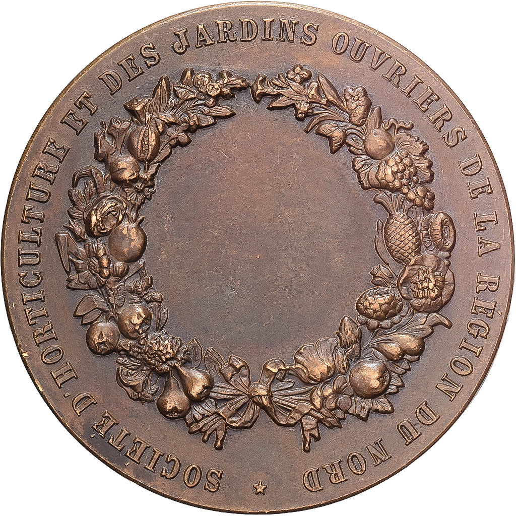 Francia, medaglia, Société d'Horticulture et des Jardins Ouvriers du Nord