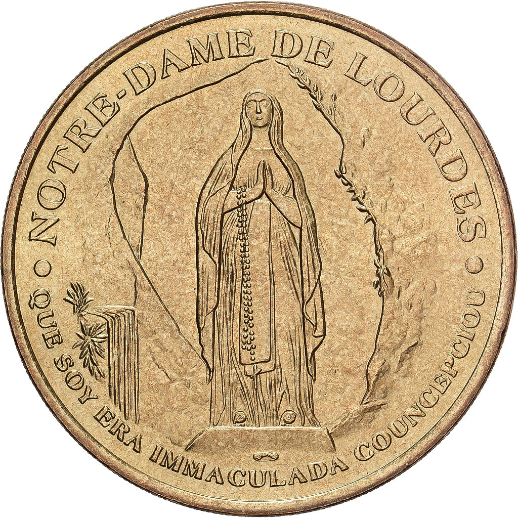 France, Jeton, Lourdes - Sanctuaires Notre Dame, 2003, Cupro-nickel Aluminium