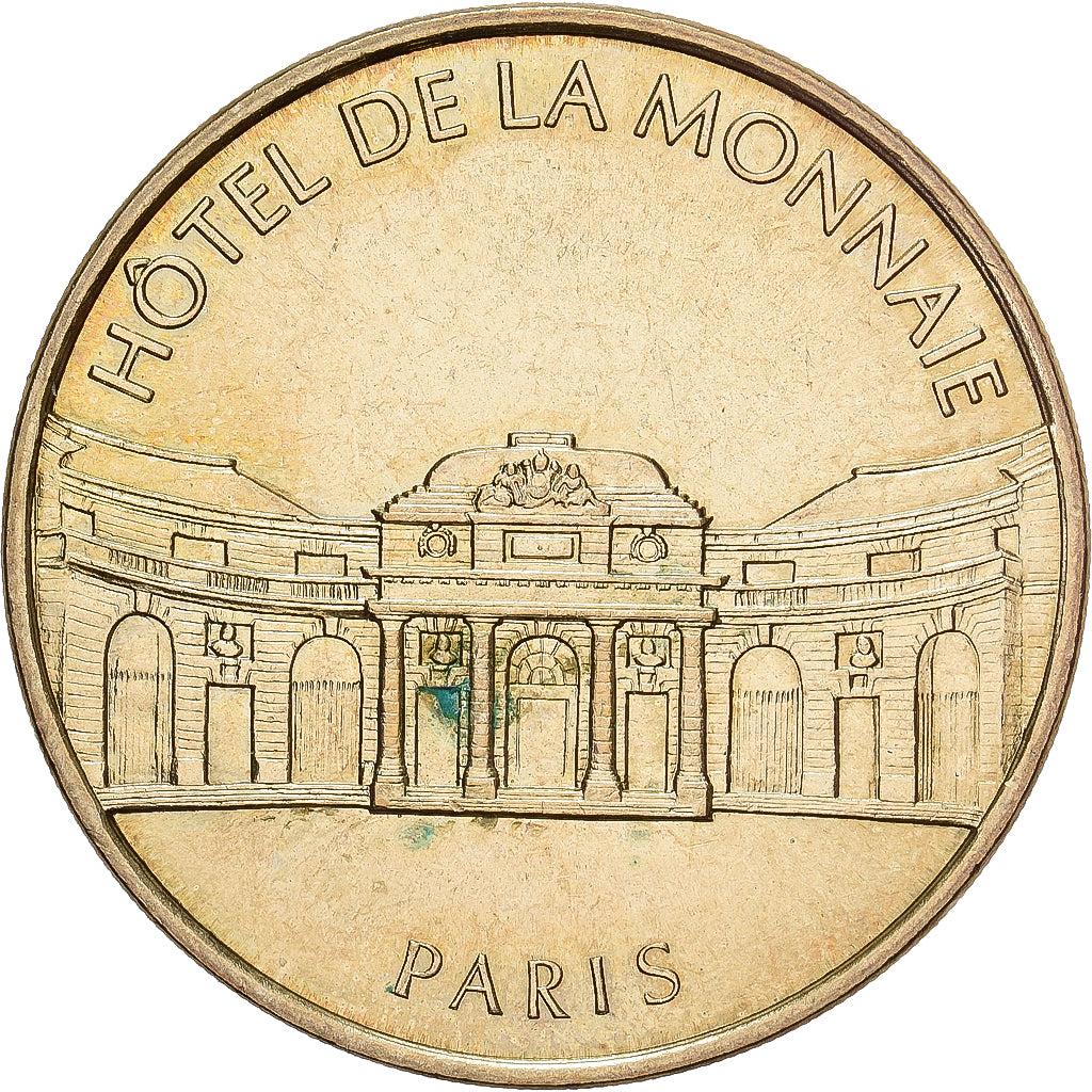 France, Jeton, Paris - Hotel de la Monnaie - Façade, 1998, Cupro-nickel