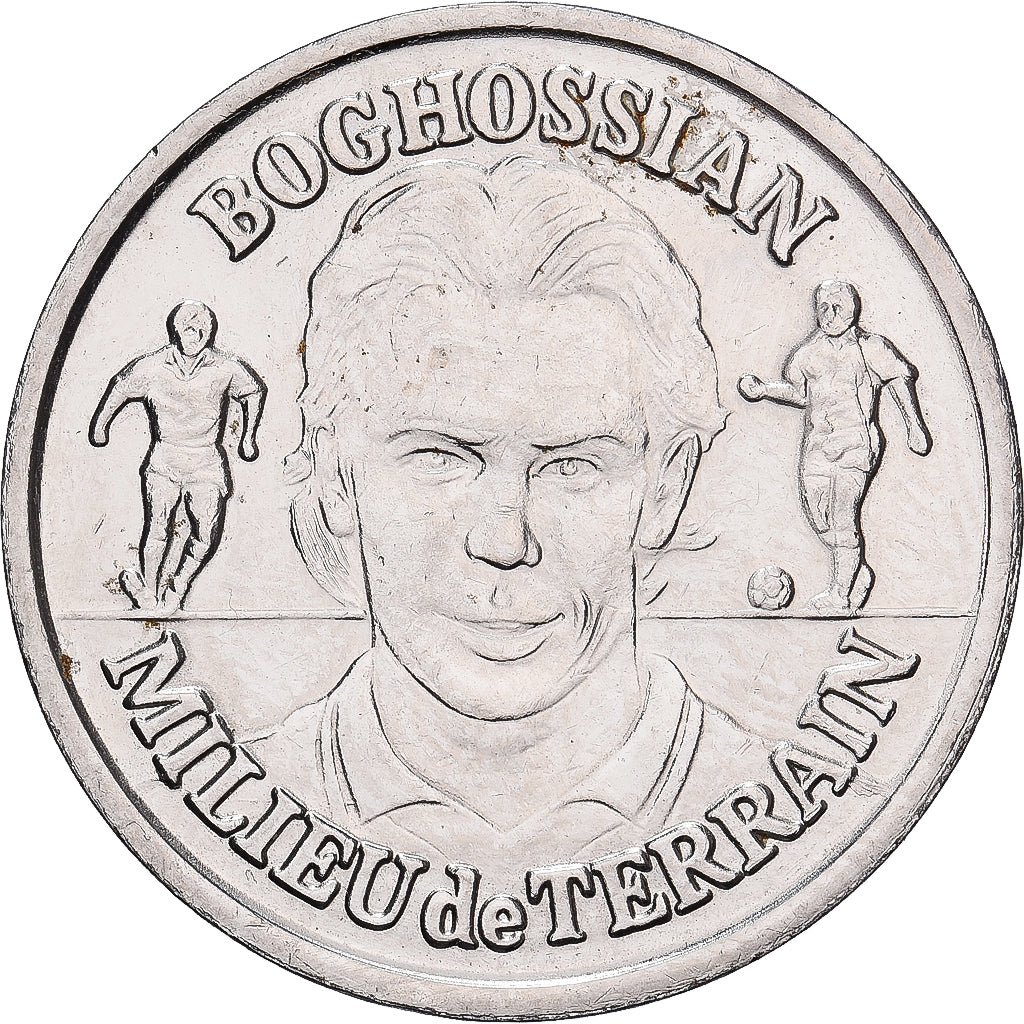 France, Jeton, Équipe de France de Football, Boghossian, Milieu de terrain