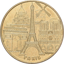 France, Token, Monuments de Paris, La Tour Eiffel, 2014, Copper-nickel