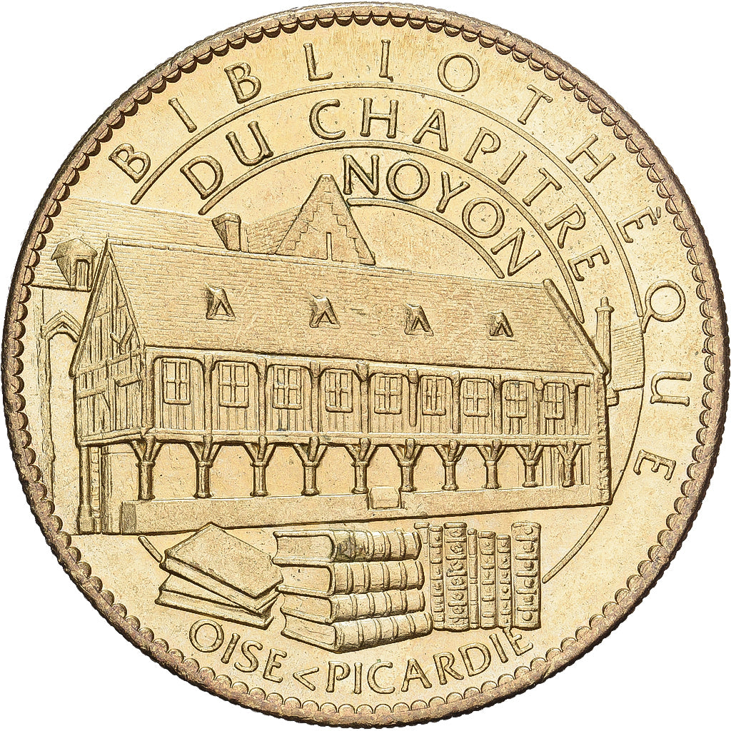 Frankrijk, Token, Noyon - Bibliothèque du Chapître, 2010, Copper-nickel