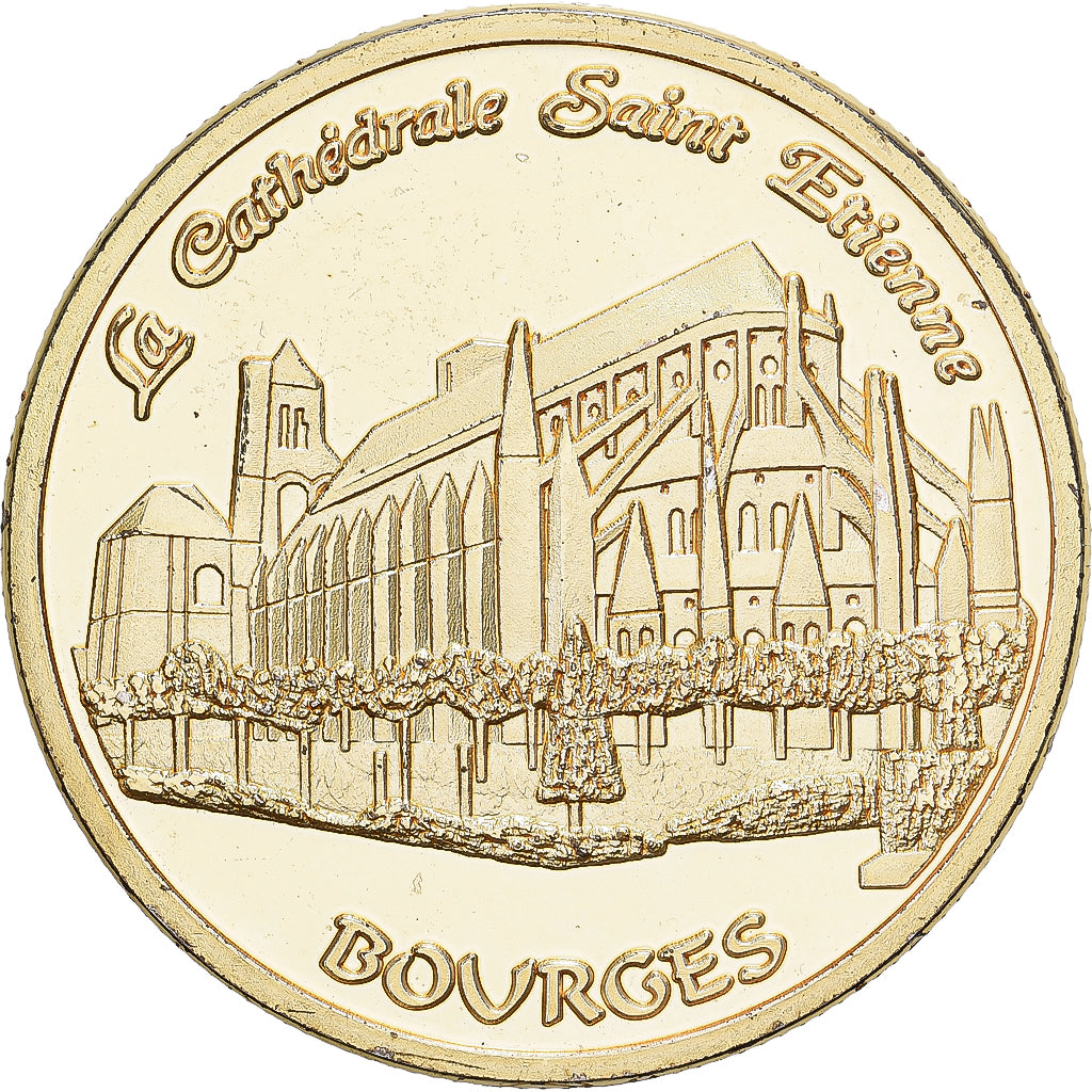 Francia, ficha, 18/ Cathédrale Saint-Etienne - Bourges, Rame-nichel-alluminio